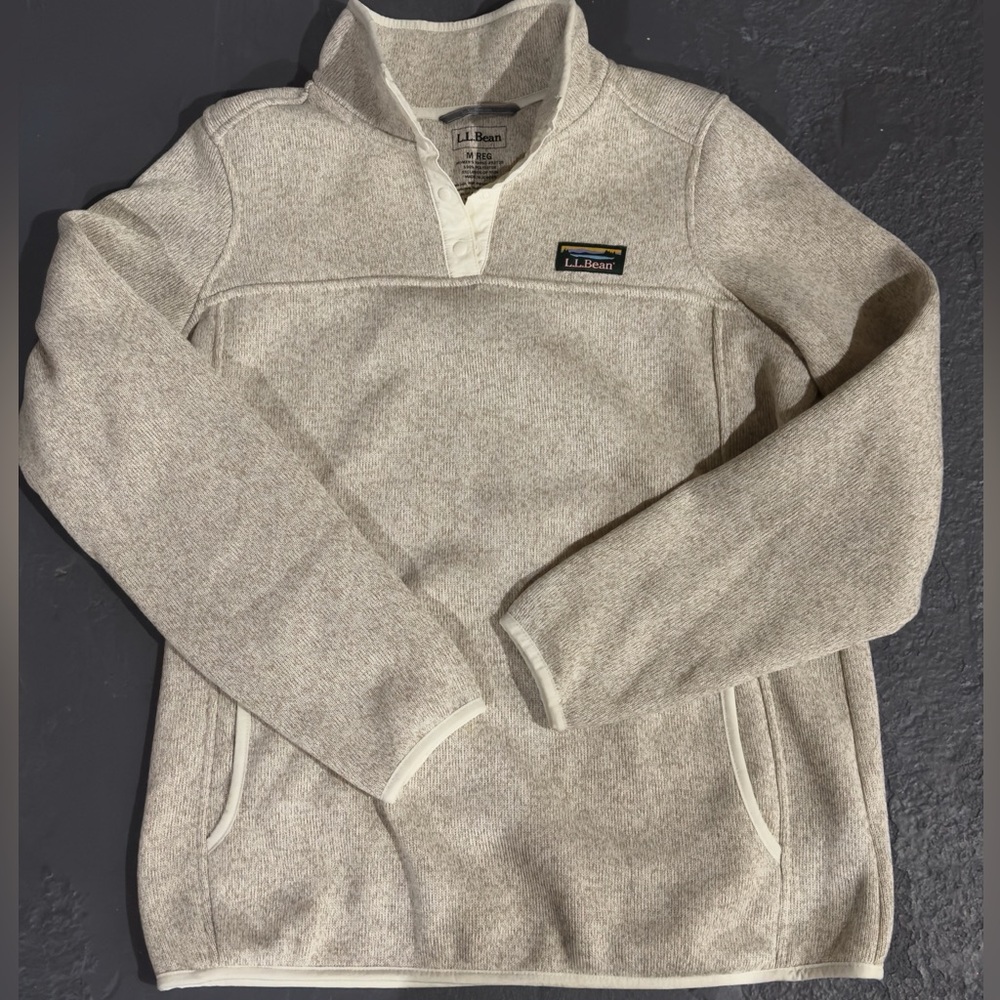 Quarter zip pullover LLbean